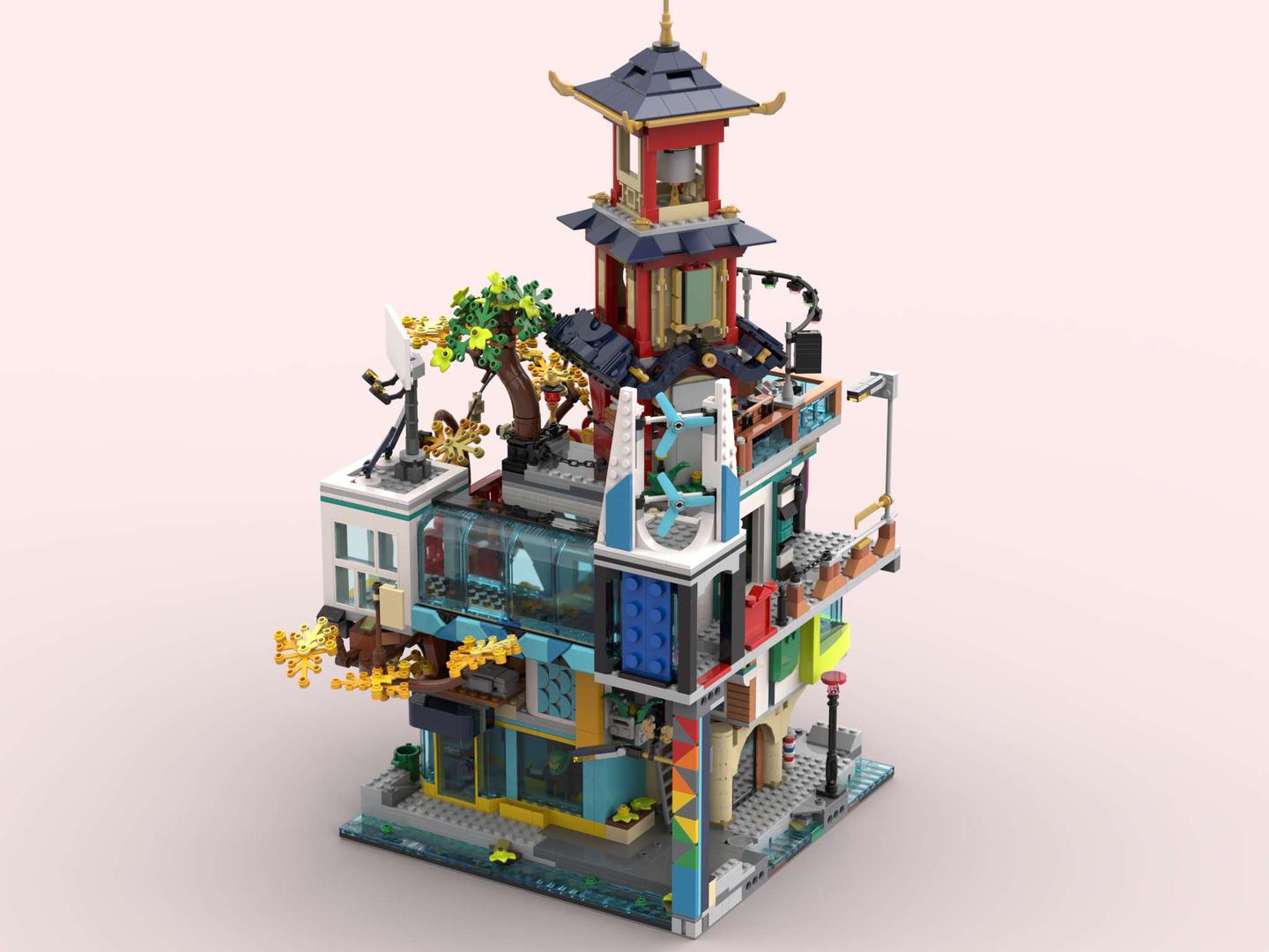 Ninjago City Downtown Energy