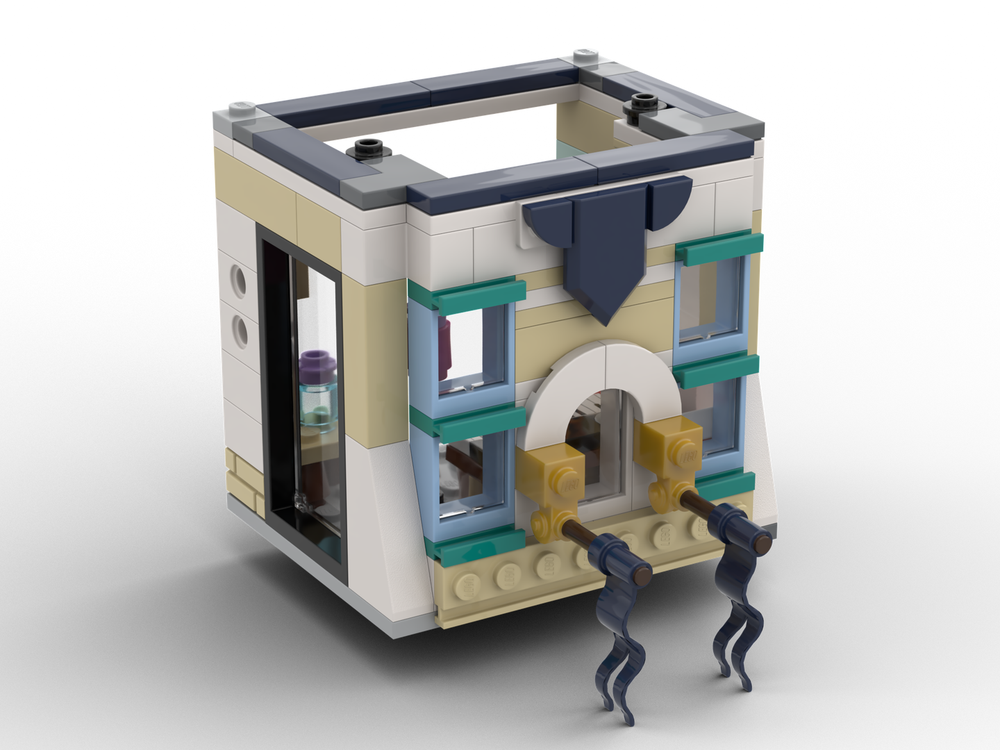 Art Deco Skyscraper modification - Extra floor alternate build