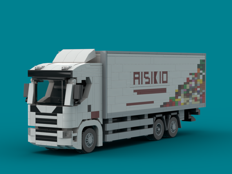 Scania S-series truck, 8 studs wide