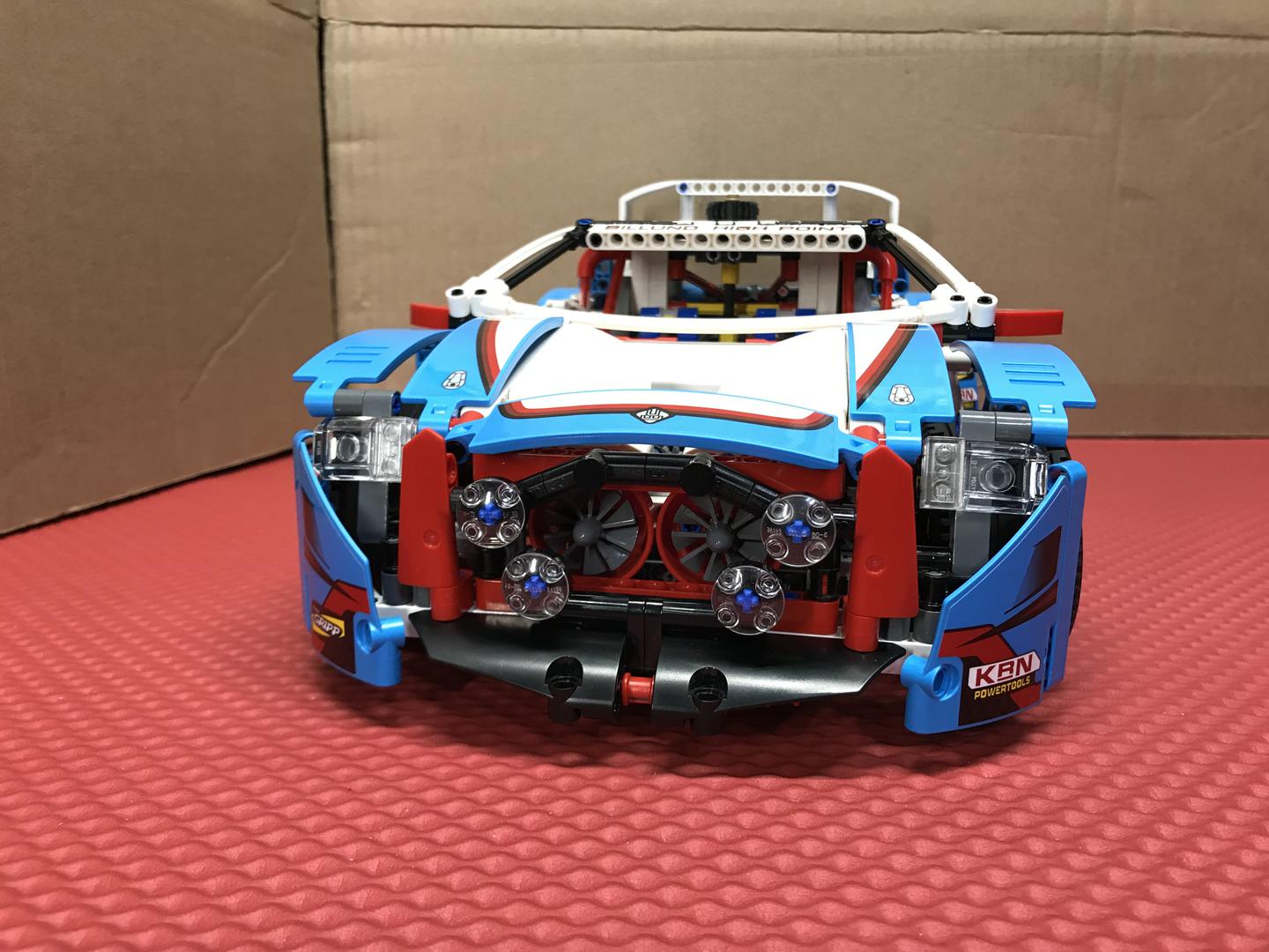 Rally Car cooler fans upgrade (MOC-20374) - LEGO MOC | MOC Tracker