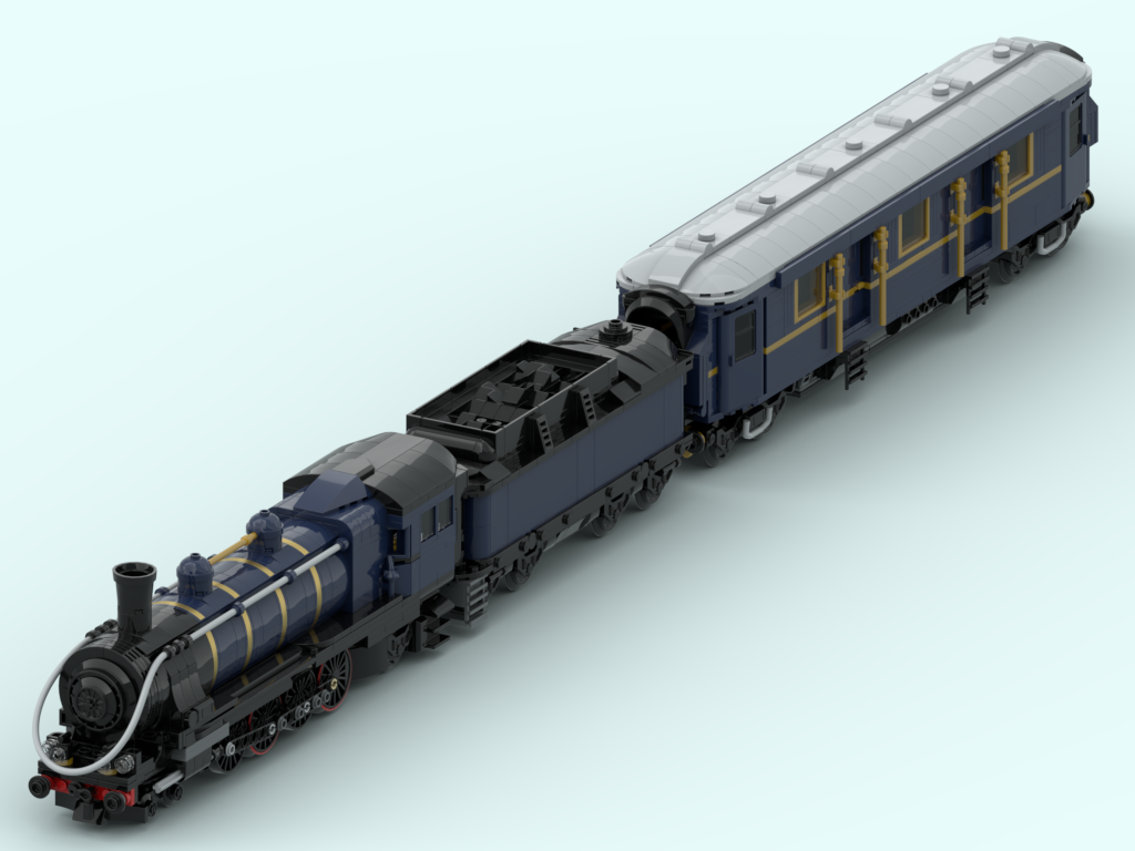 Orient Express Sapphire Star and automated baggage car