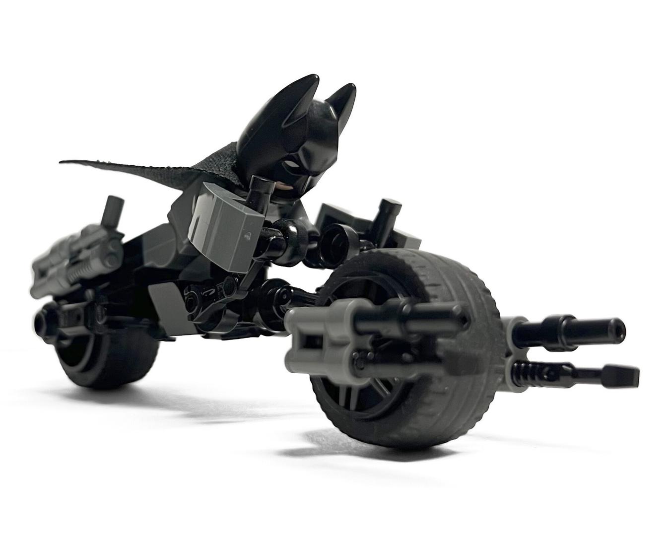 The Dark Knight Trilogy Batpod Minifig Scale