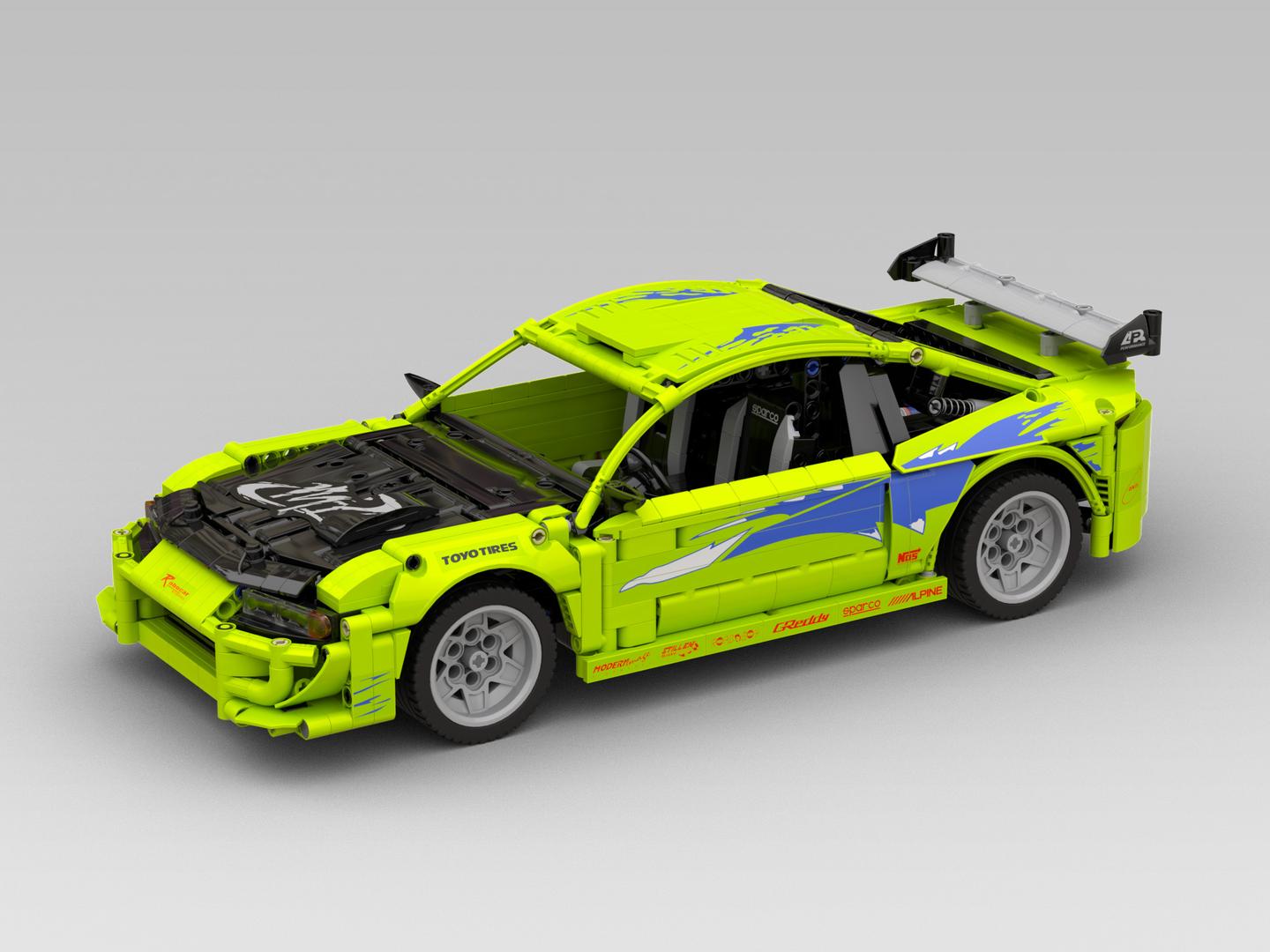 Brian's Mitsubishi Eclipse (1:12) Fast and Furious [Manual]