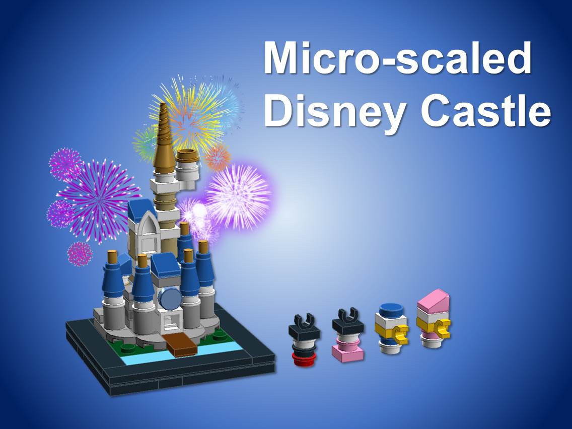 Micro-scaled Disney Castle