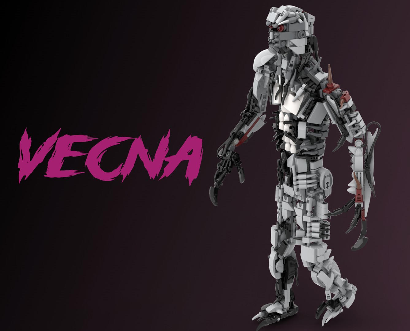 Vecna - Stranger Things - anatomically correct - Fully Articulate pose-able Model - For Advanced Builders