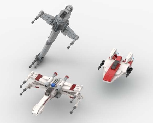 Rebel Alliance squadron 1:110 scale