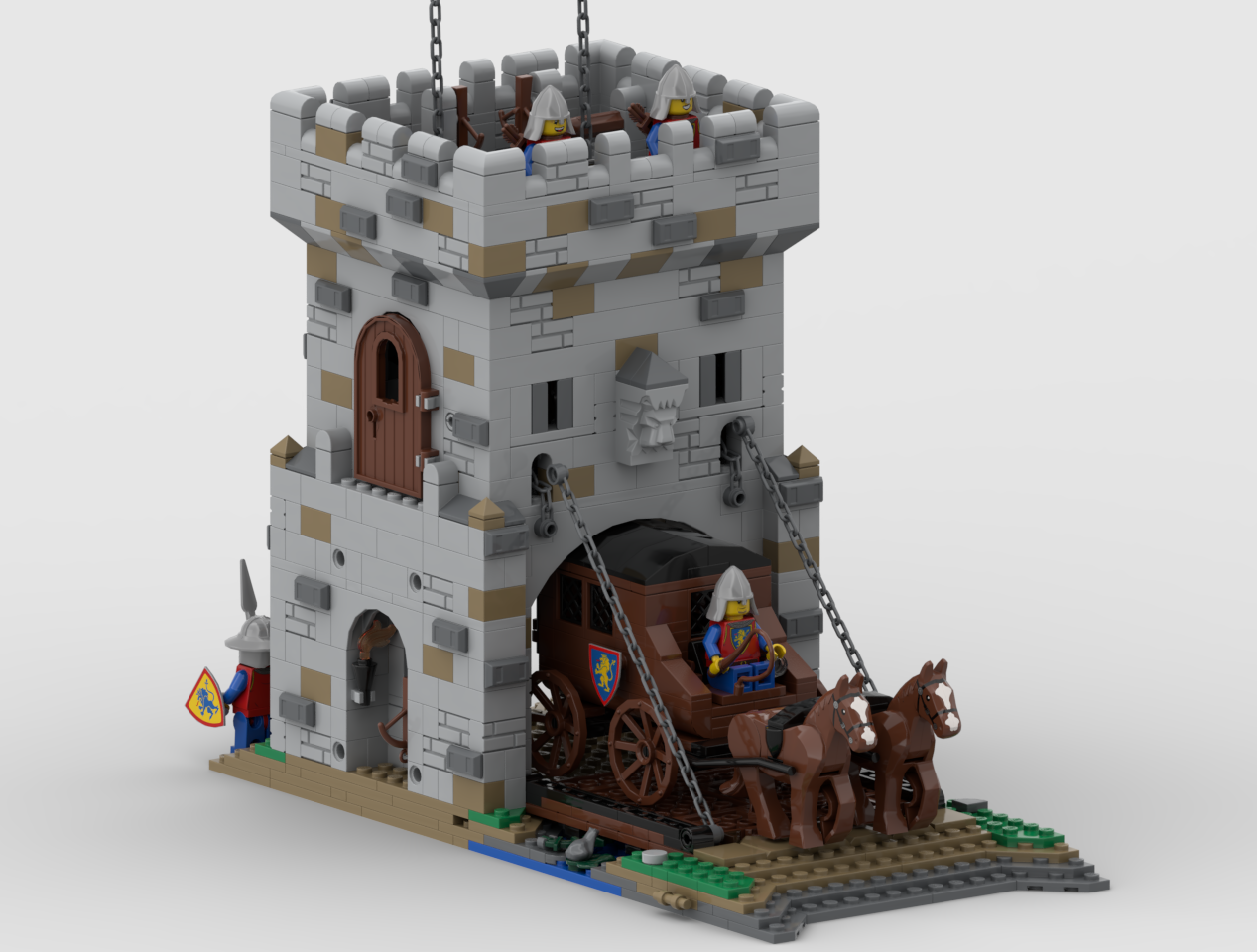 Modulares Torhaus_Modular gatehouse