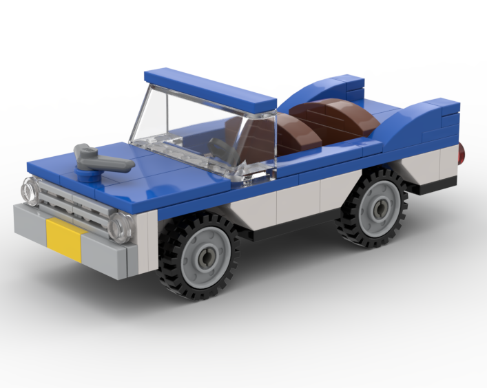 Vintage Convertible (MOC-204435) - LEGO MOC | MOC Tracker