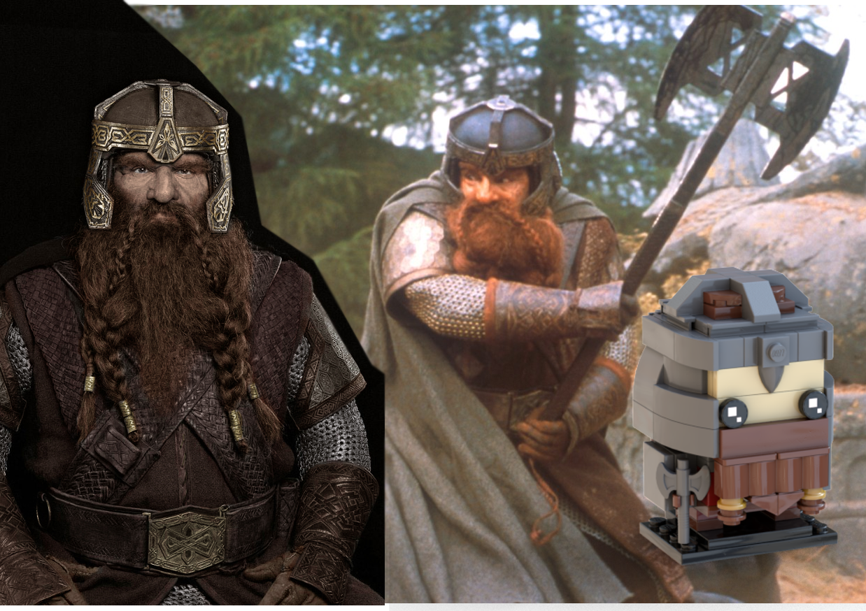 LOTR Brickheadz - Gimli