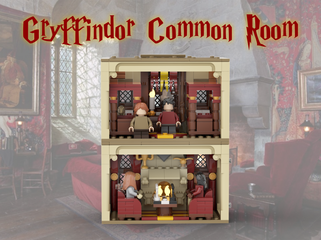 Gryffind*r Common Room Set (Modular)