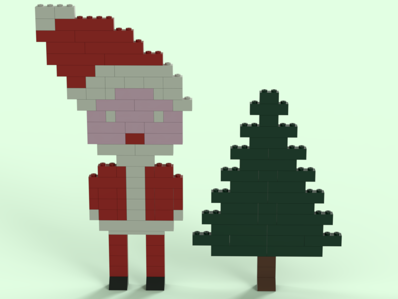 Santa brickman
