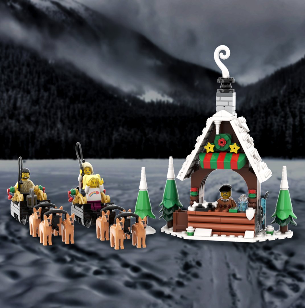 Dog Sled Rental Shop - Alpine Snow Village Expansion