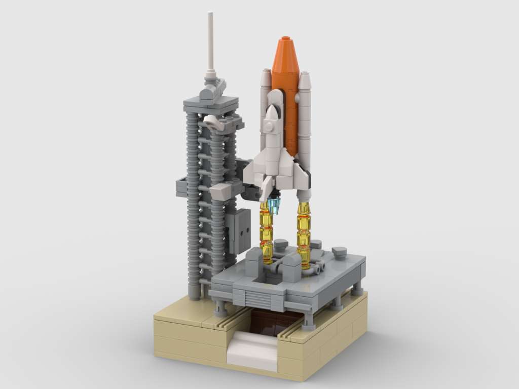 nano Space Shuttle launching v.2