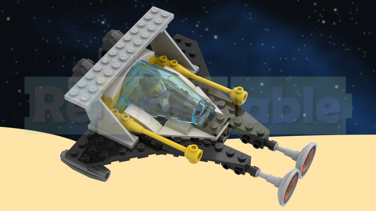 Asteroid Missions: ONE MAN Explorer MOC 60354 (Space Missions)