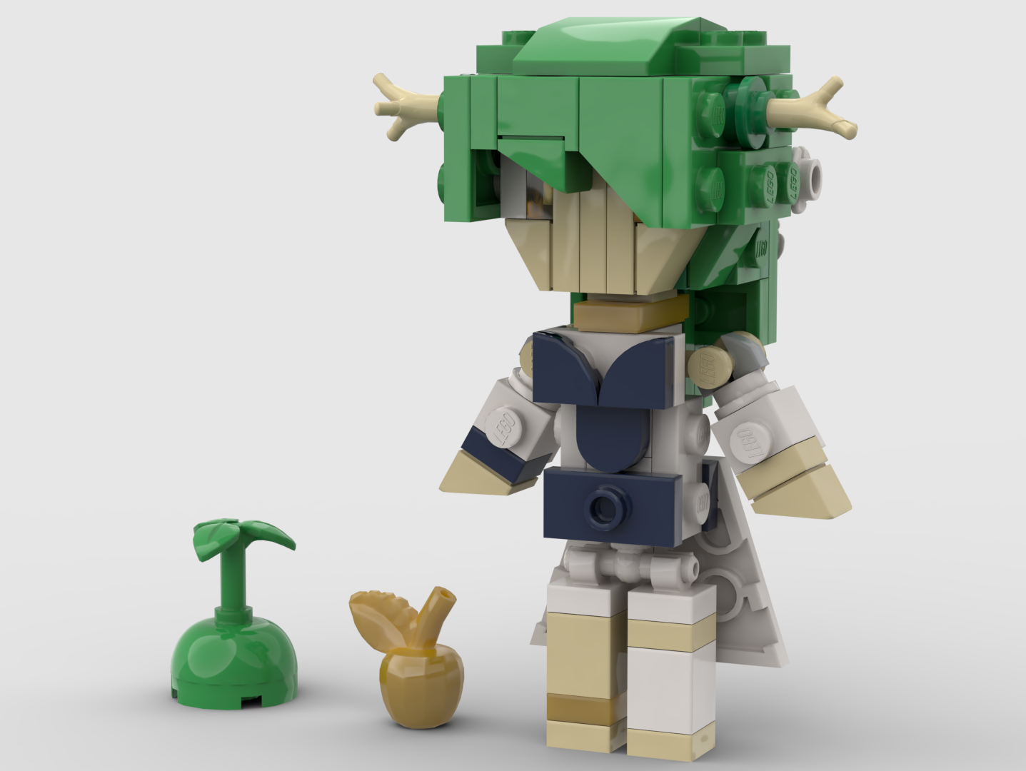 Hololive Ceres Fauna Chibi