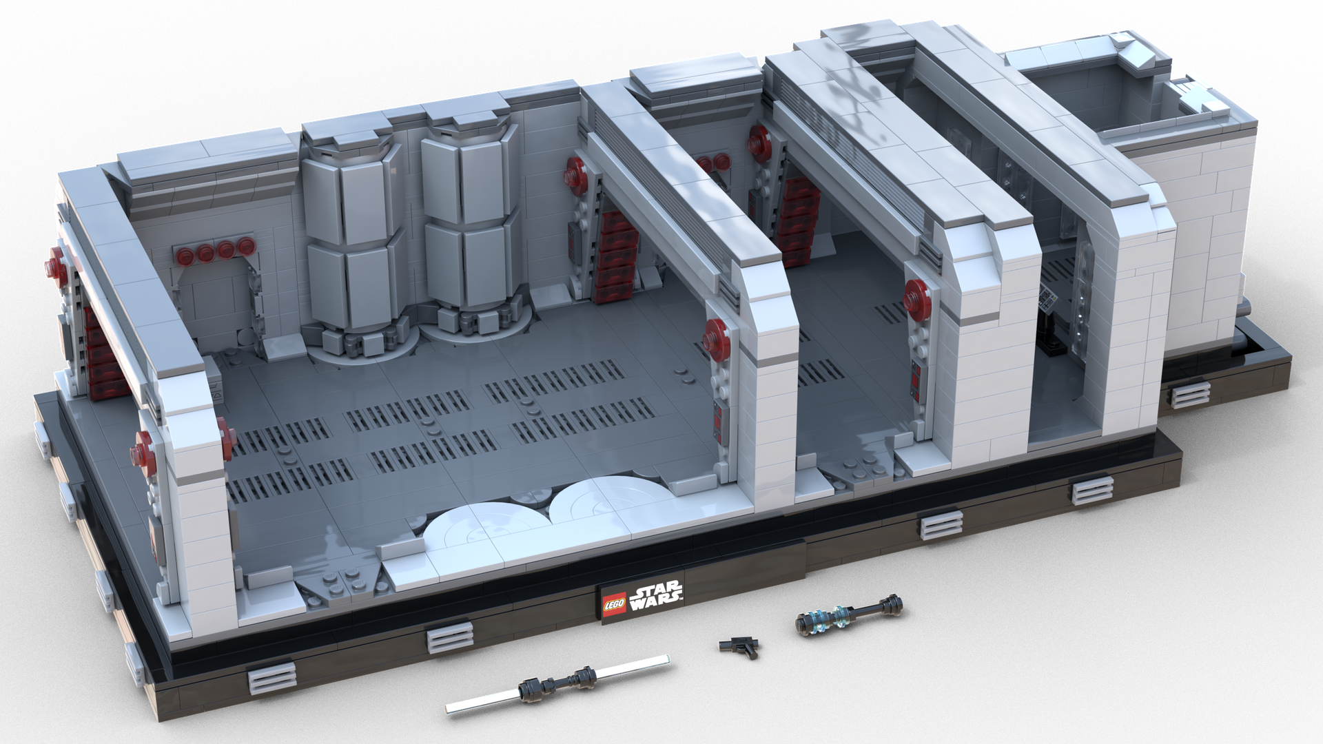 Imperial Base Corridor Diorama