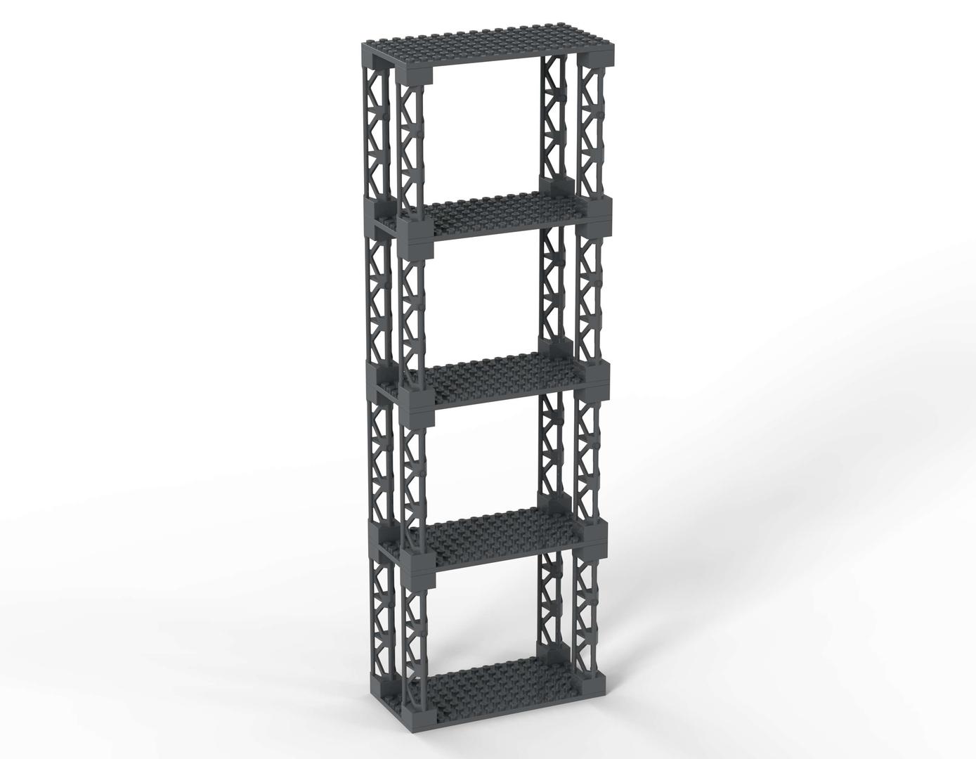 4-floor stand on plate 8x16