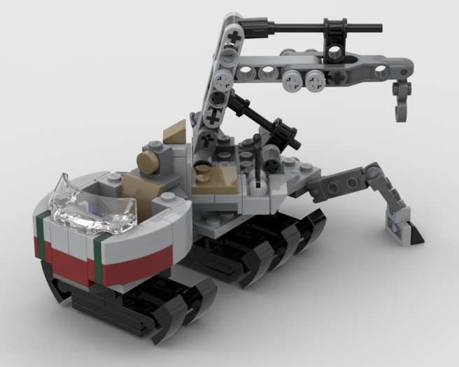 Clone Flight Crew UT-MC/T Mobile Crane and Tractor