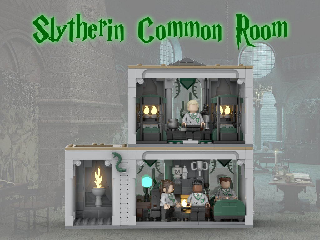 Slyth*rin Common Room Set (Modular)
