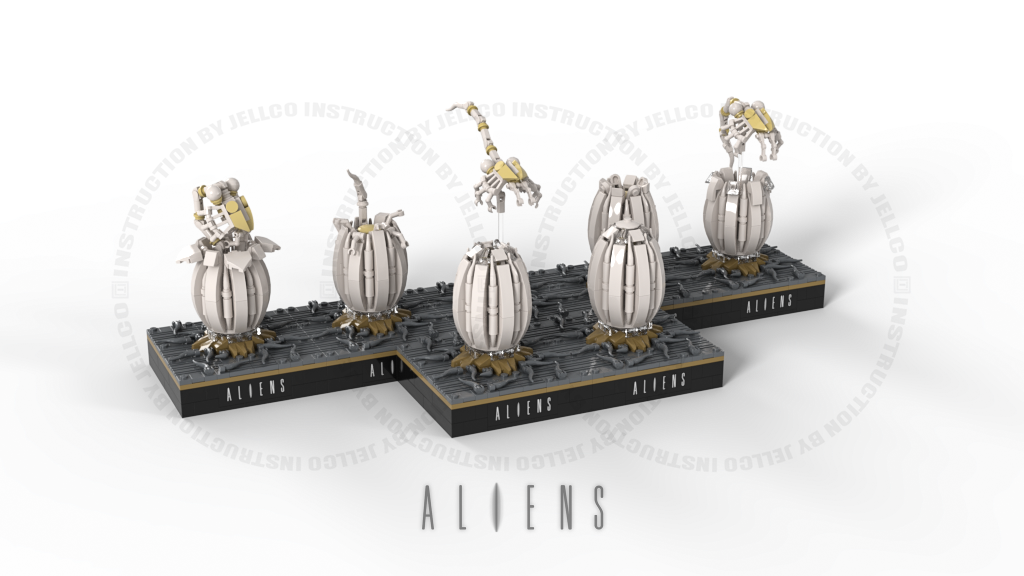 Micro ALIENS Diorama : "Hatching"