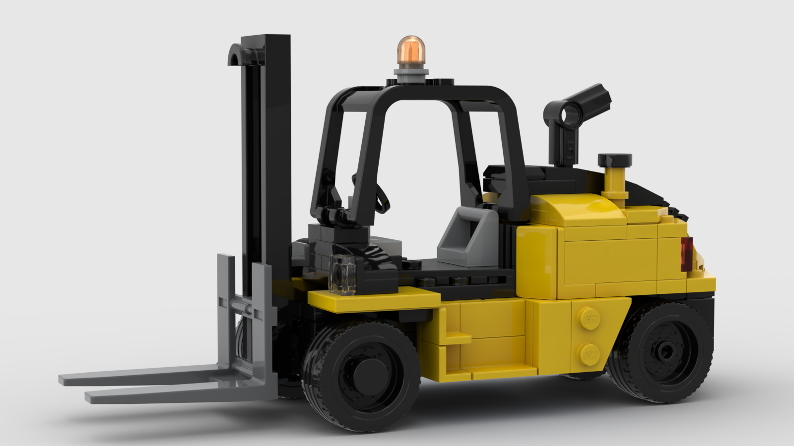 Heavy duty forklift
