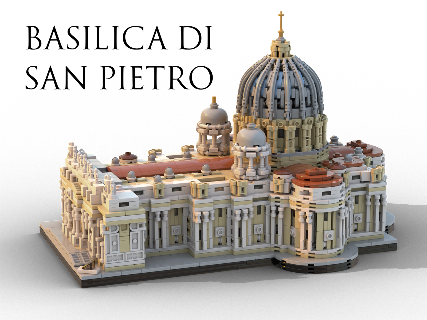 Saint Peter's Basilica 1:800