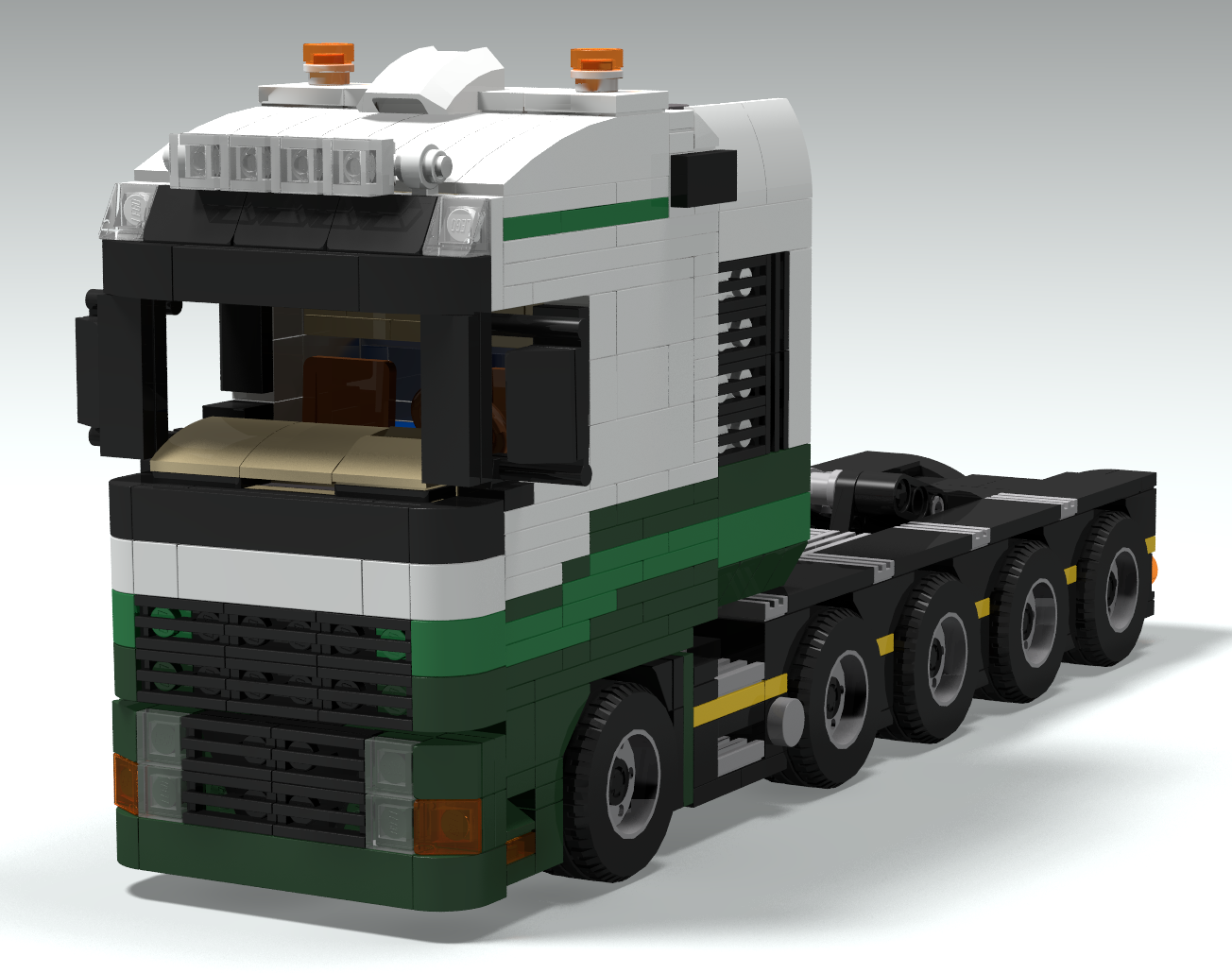 Lego City Truck Green #2