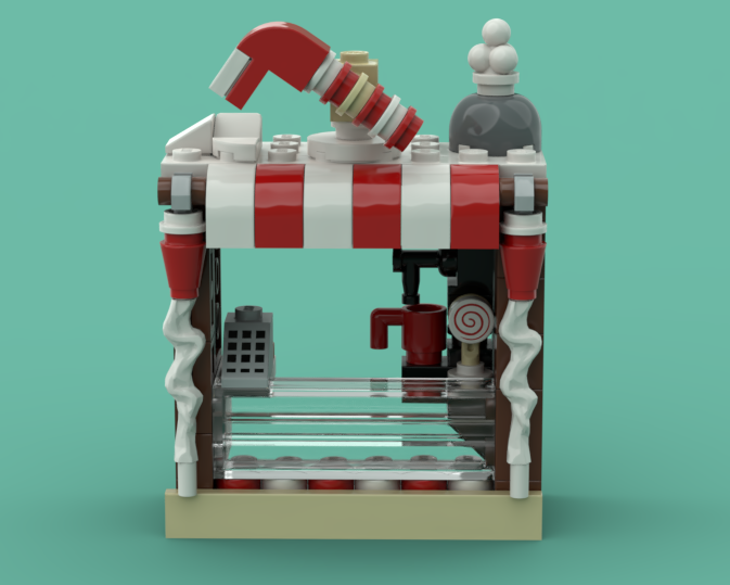 Holiday market stand