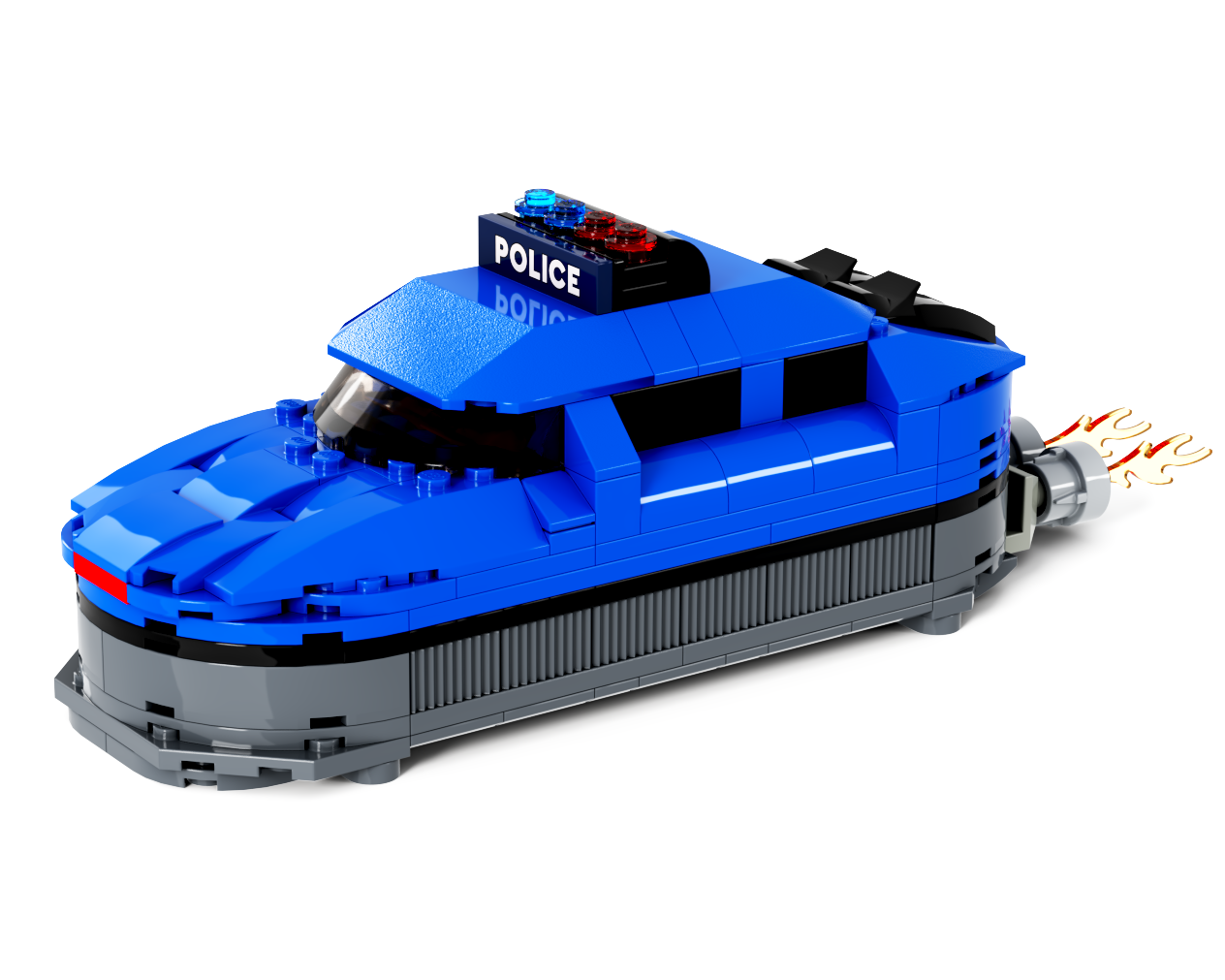 The iconic Fifth element Police car model