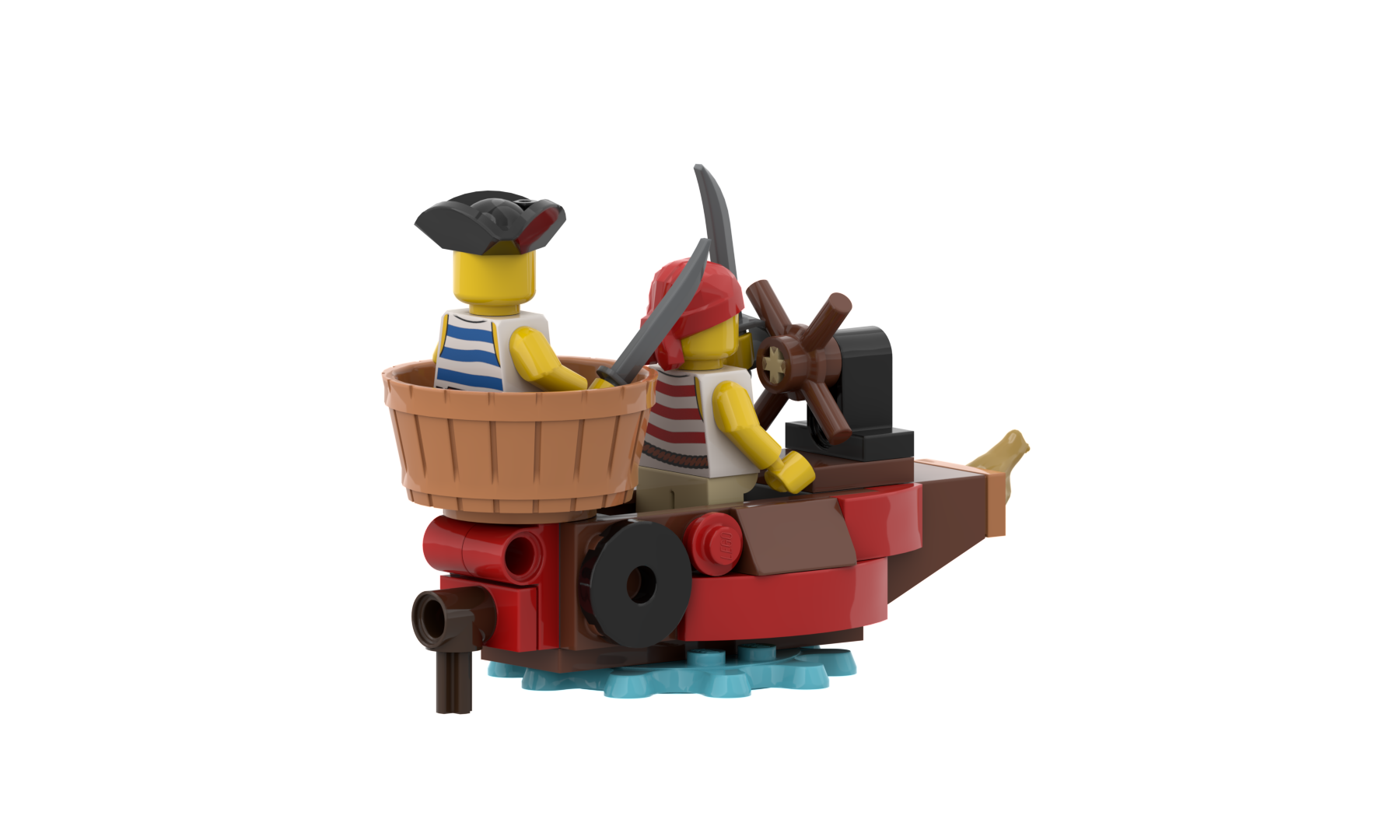 Tiny Pirate Ship (40589)