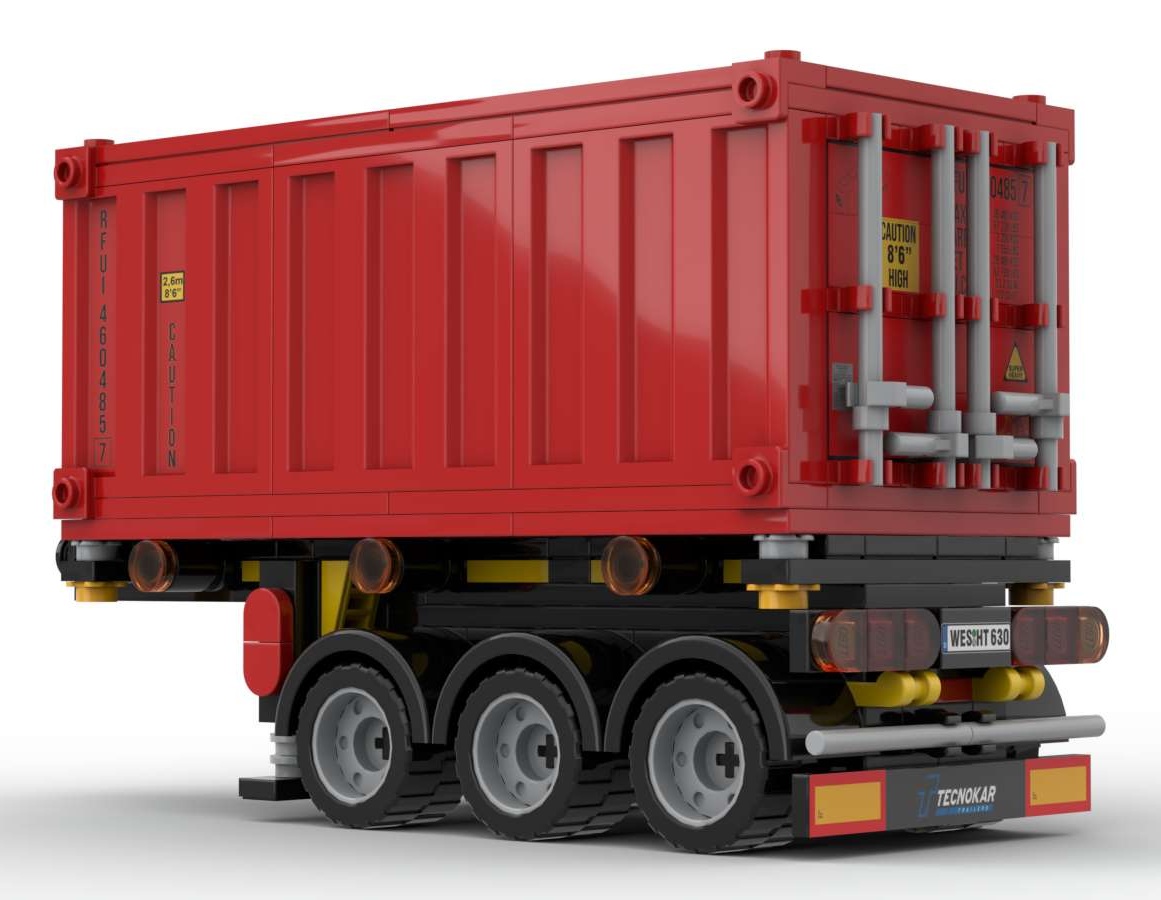 3 Axles Container Semitrailer