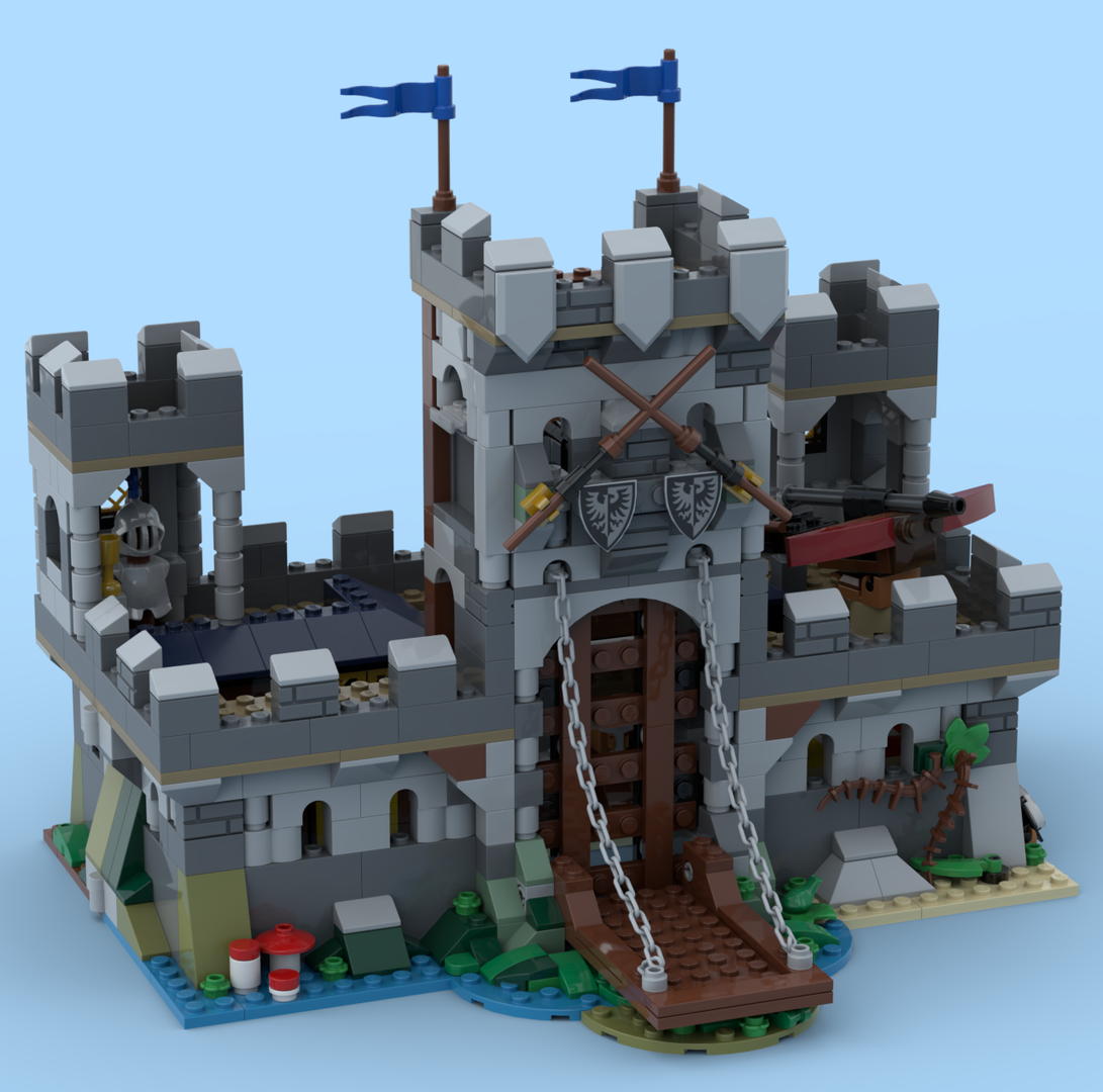 Falcon King's Castle (31120 alternate build)
