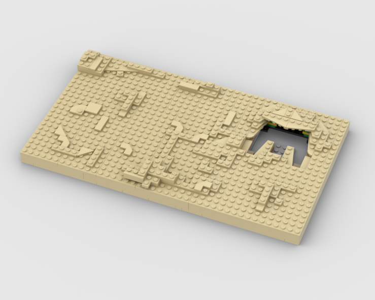 C3PO (75398) and R2D2 (75379) Desert Display