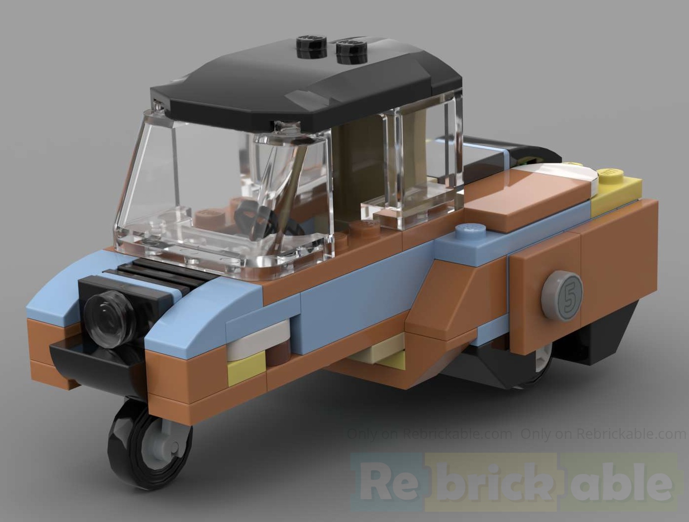 42606 Hot Rod Tuk Tuk alternate build