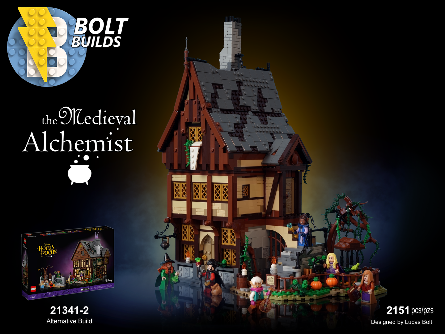 The Medieval Alchemist - Alternative to 21341
