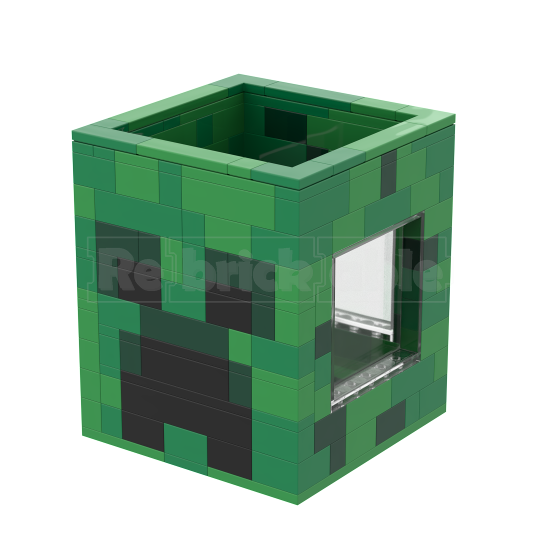 Minecraft Creeper GBC Ball Bin - Pencil Cup