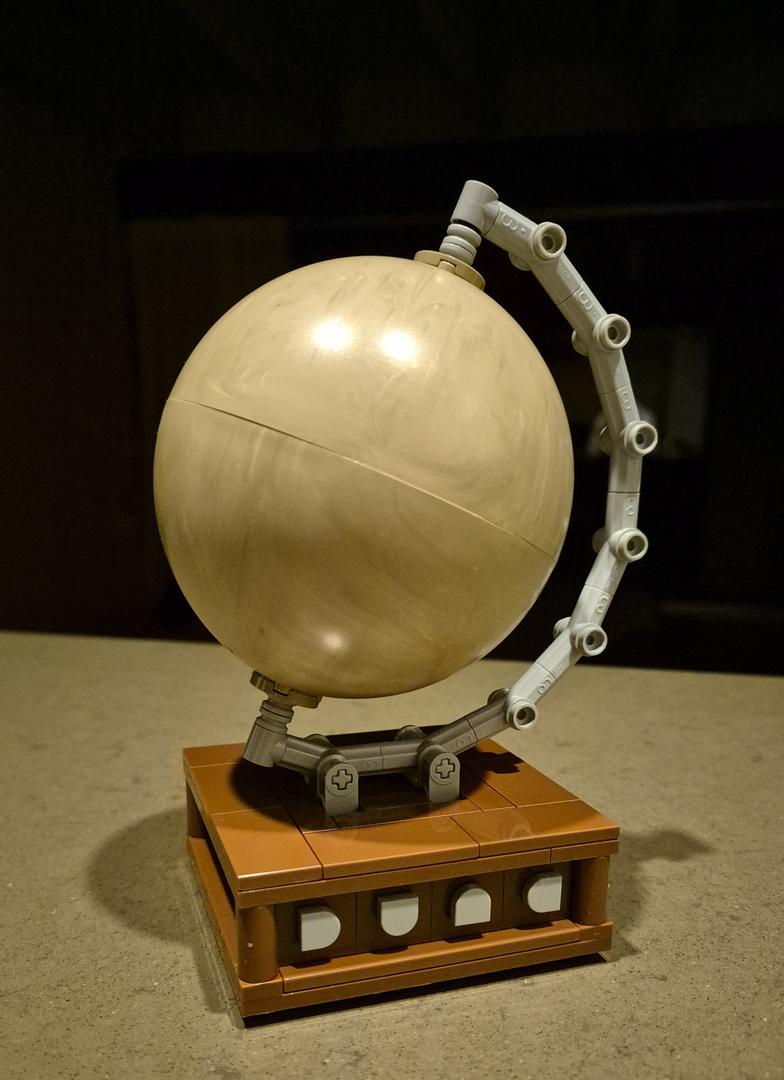 Planet Arrakis globe from DUNE