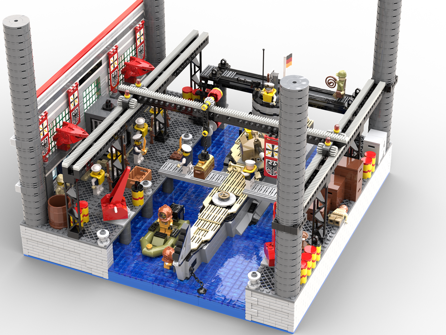 Indiana Jones and the Raiders of the Lost Ark - Geheimhaven Submarine Pen