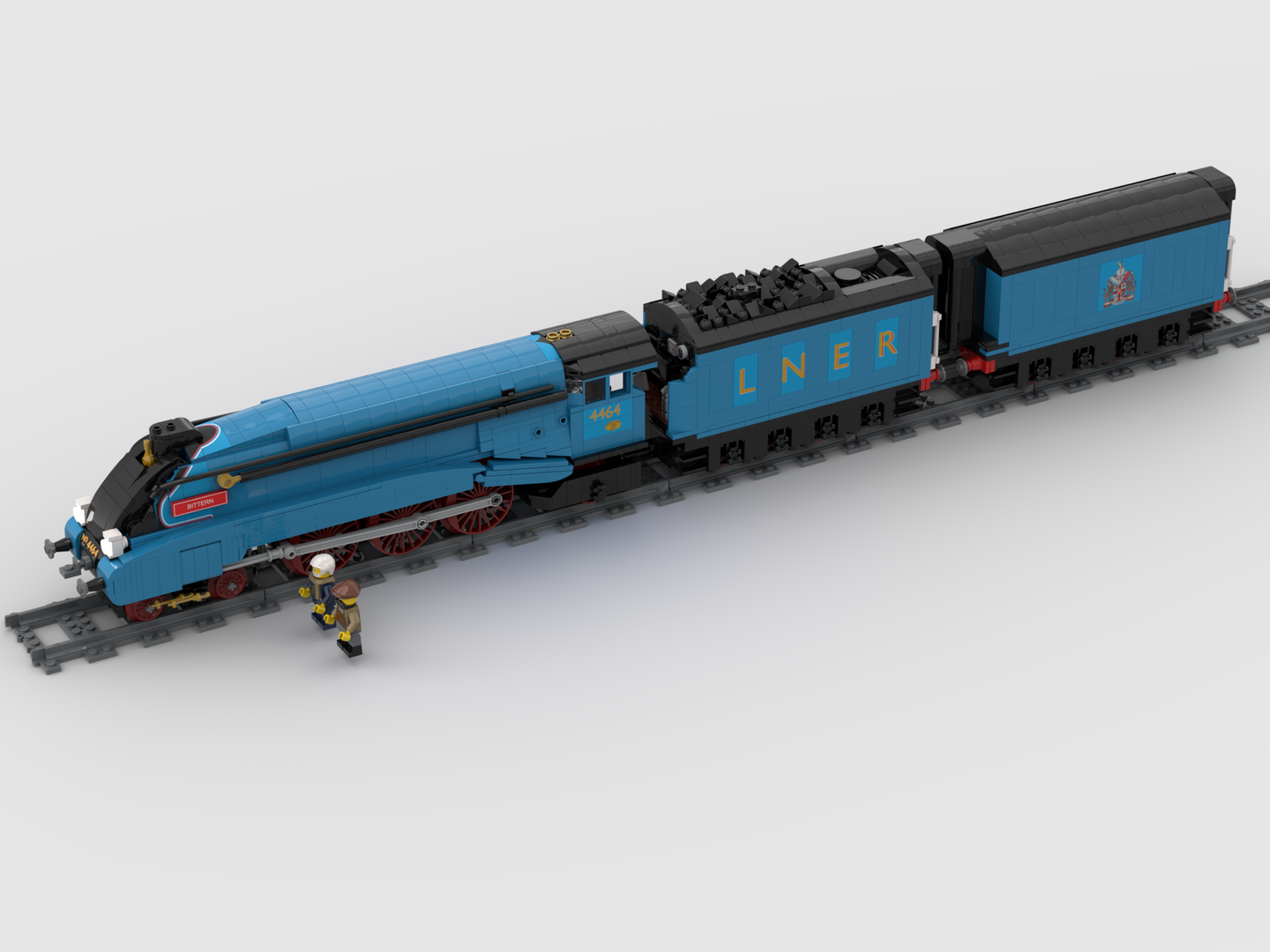 LNER A4 Garter Blue "Bittern"