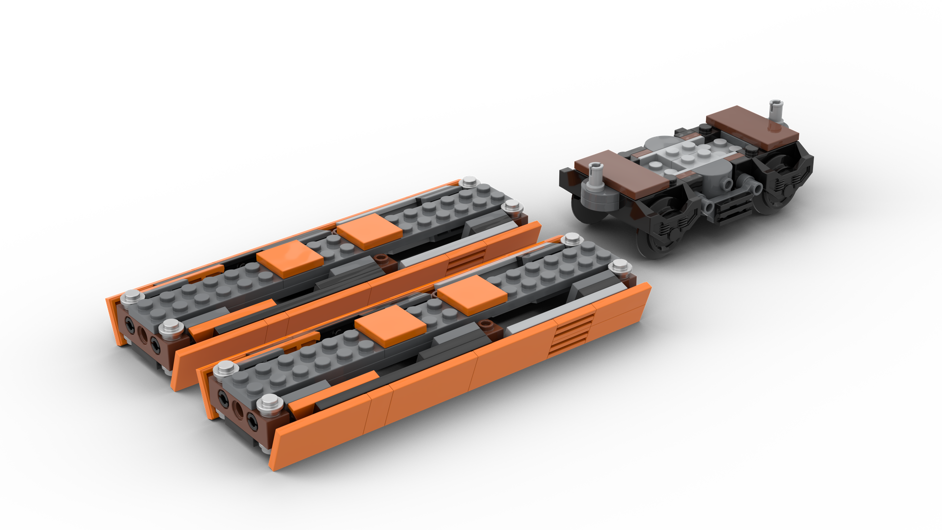 Jacobs Bogie mod for 2x 10233 Horizon Express