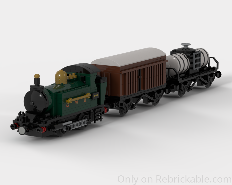 GWR Class 101 Cargo train | 6 - wide | Power Functions