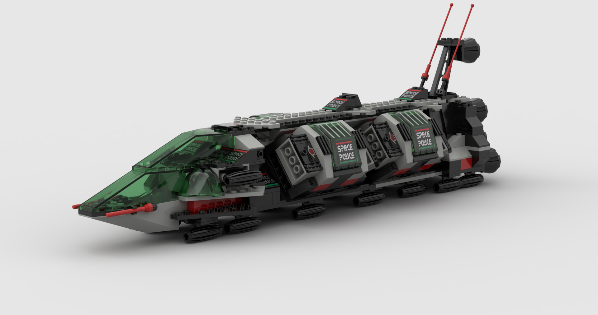 Space Police Cell Transport