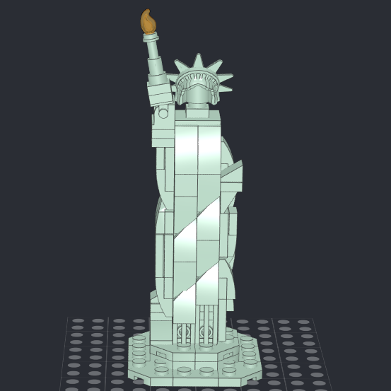 Nano Statue of Liberty (No Pedestal)