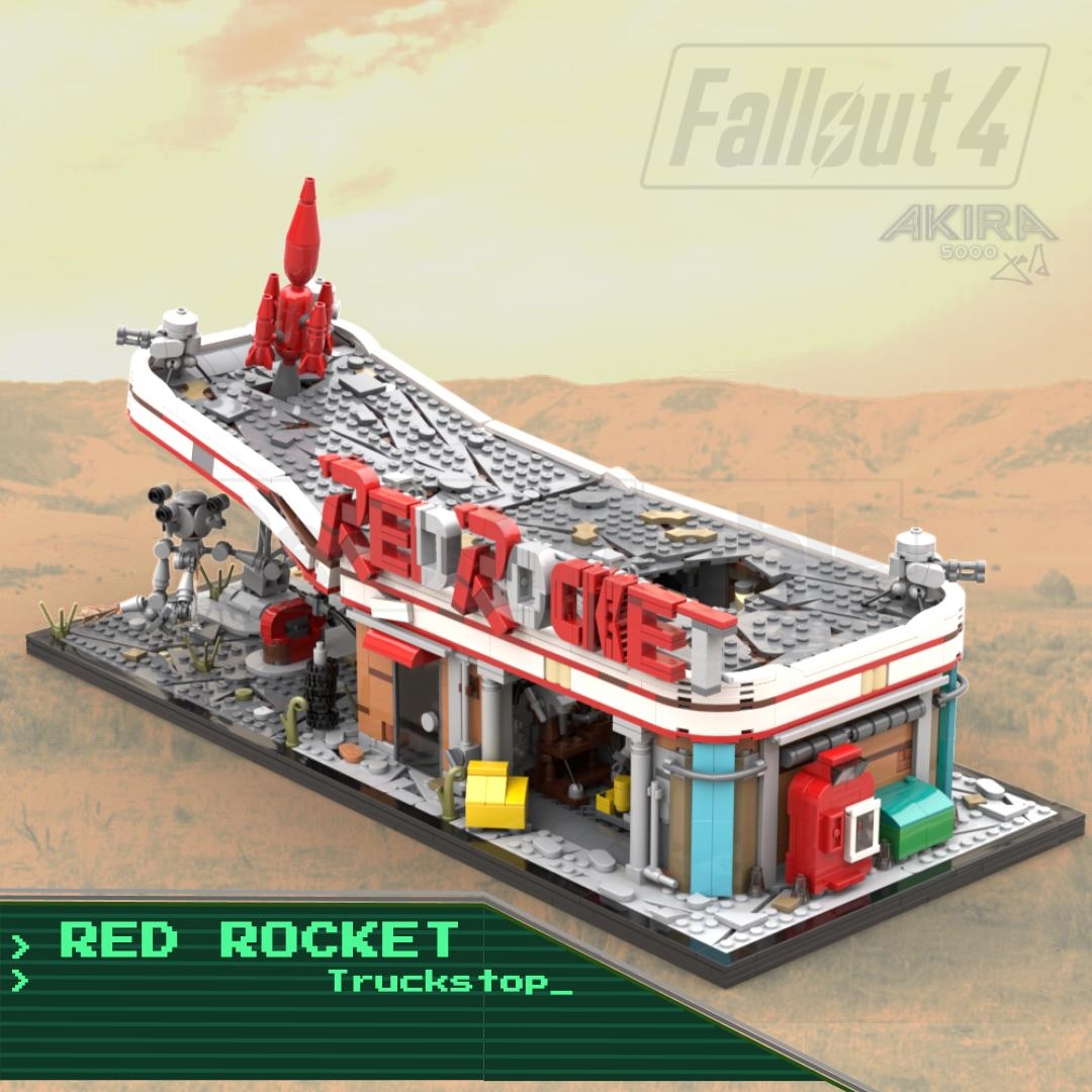 Fallout Red Rocket Gas Station