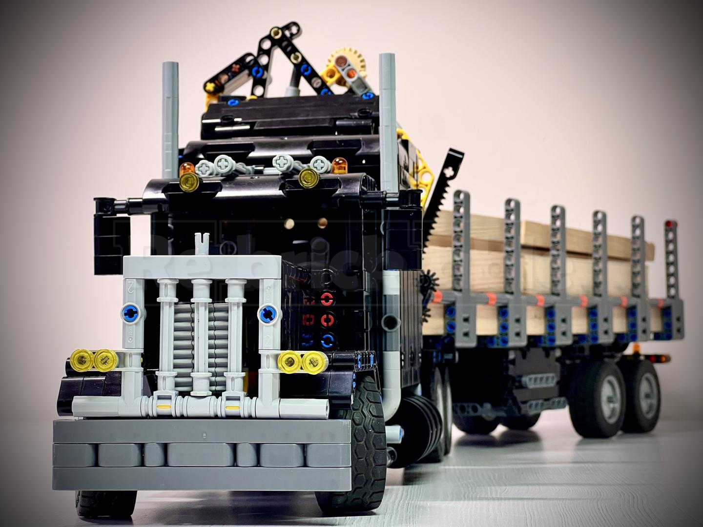 PETERBILT 379/LOGGING TRAILER