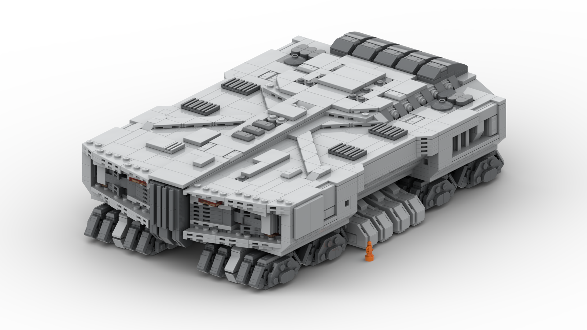 Dune Spice Harvester V2 (with interior)