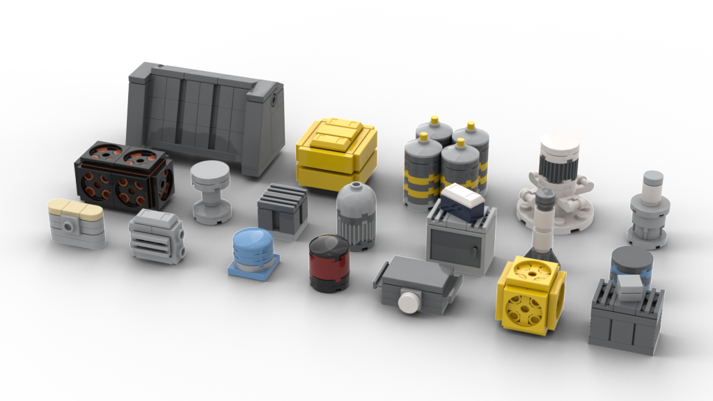 Crates and other objects from SW OUTLAWS