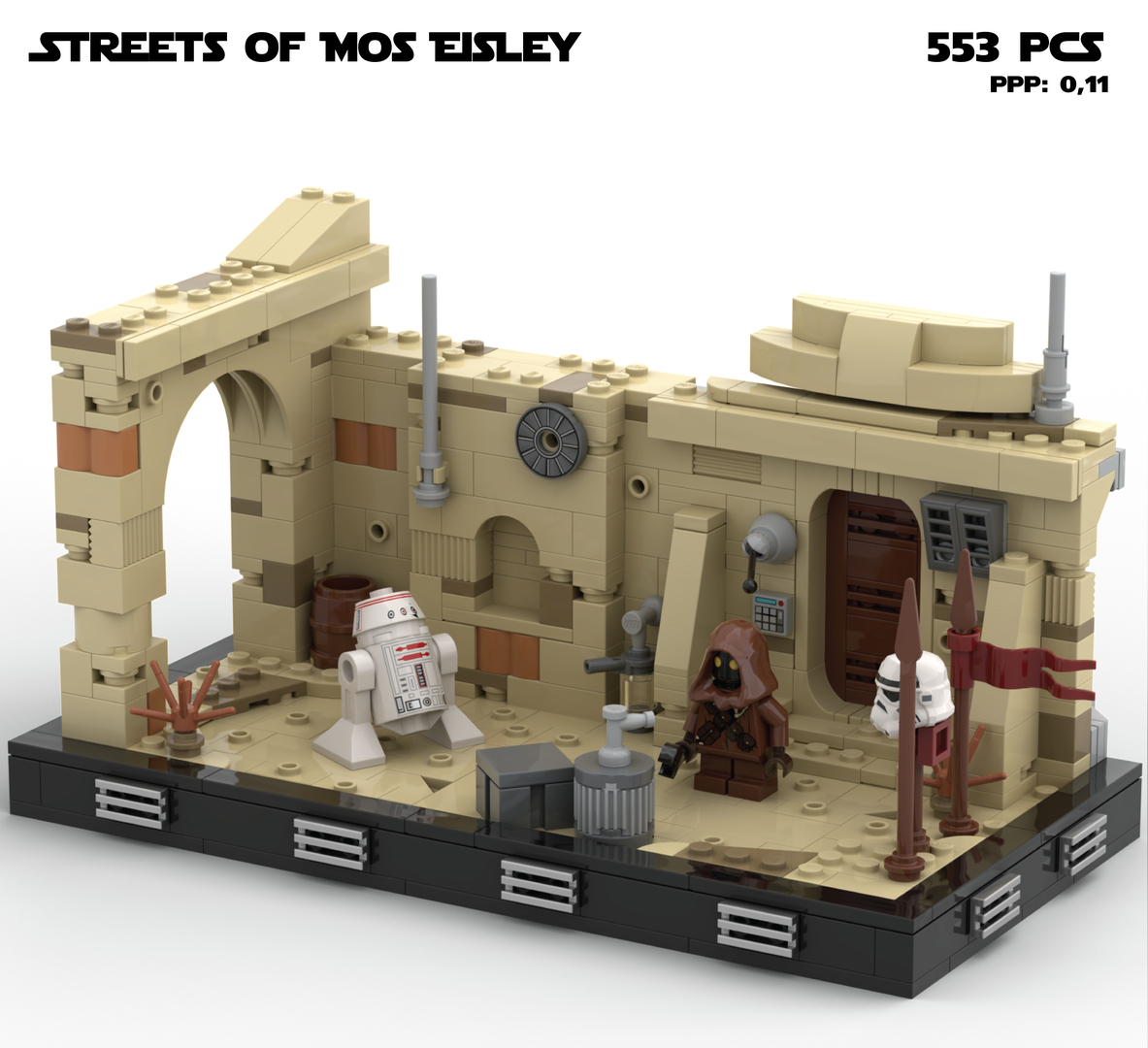 Streets of Mos Eisley Diorama