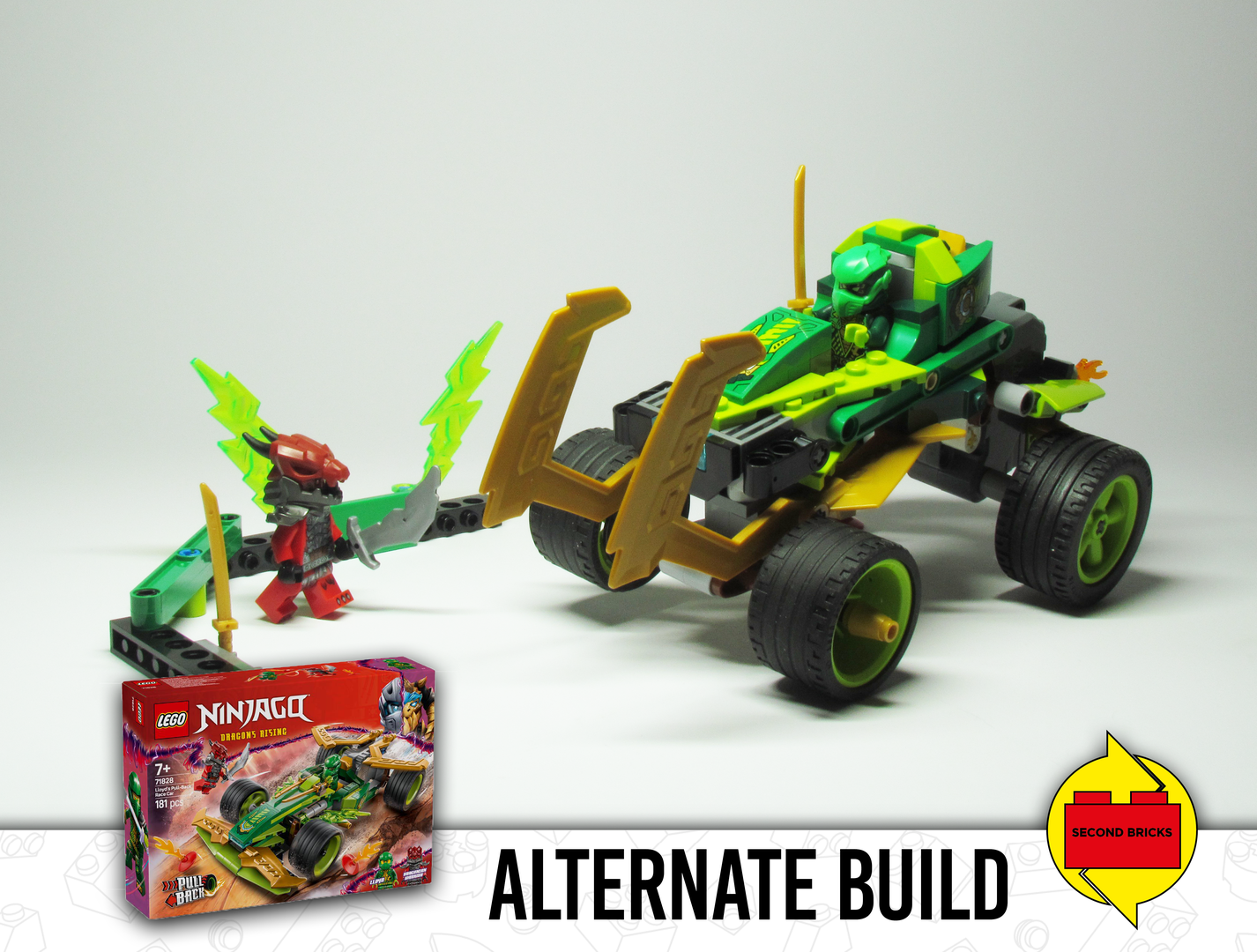 71828-2: Lloyd's Pull-Back Monstertruck alternate build