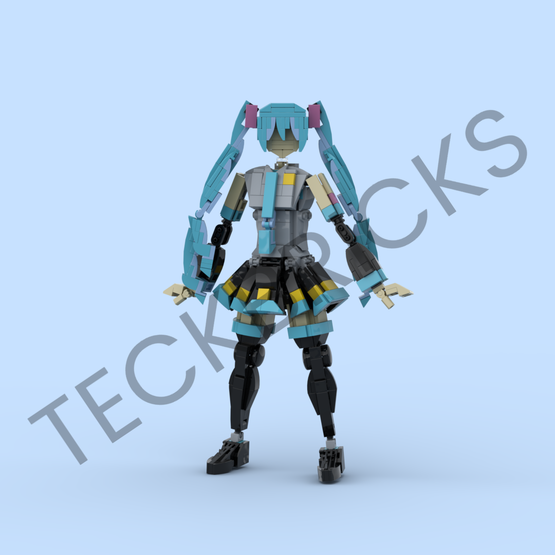 Lego Hatsune Miku (bigger scale)